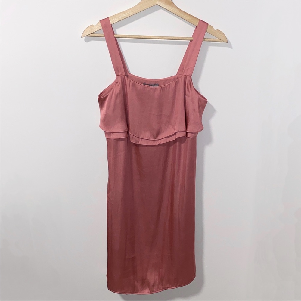 Pink Satin Dress